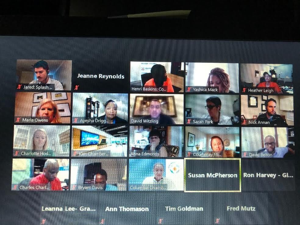 columbia chamber meeting virtual